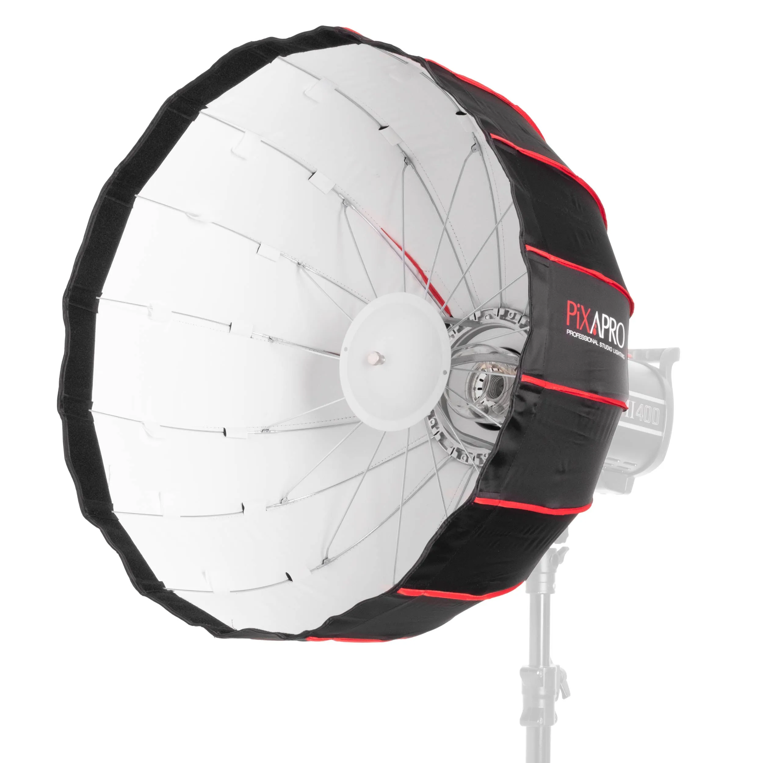 65cm (25.5”) Easy-Open Parabolic White Softbox Light Photography