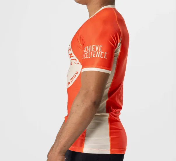 Achieve Excellence Flex Lite Rashguard Orange by Fuji