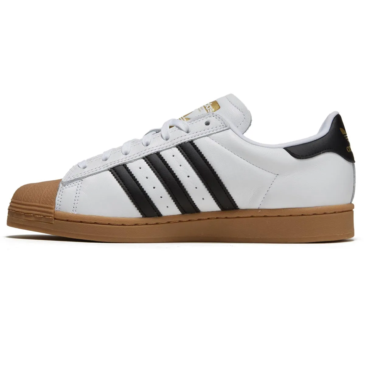 Adidas Superstar ADV Shoes - White/Black/Gum