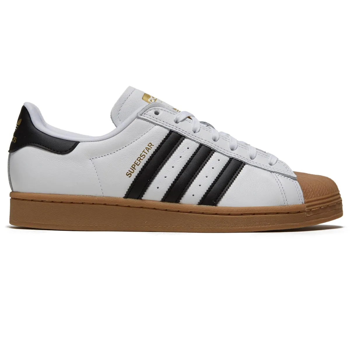 Adidas Superstar ADV Shoes - White/Black/Gum