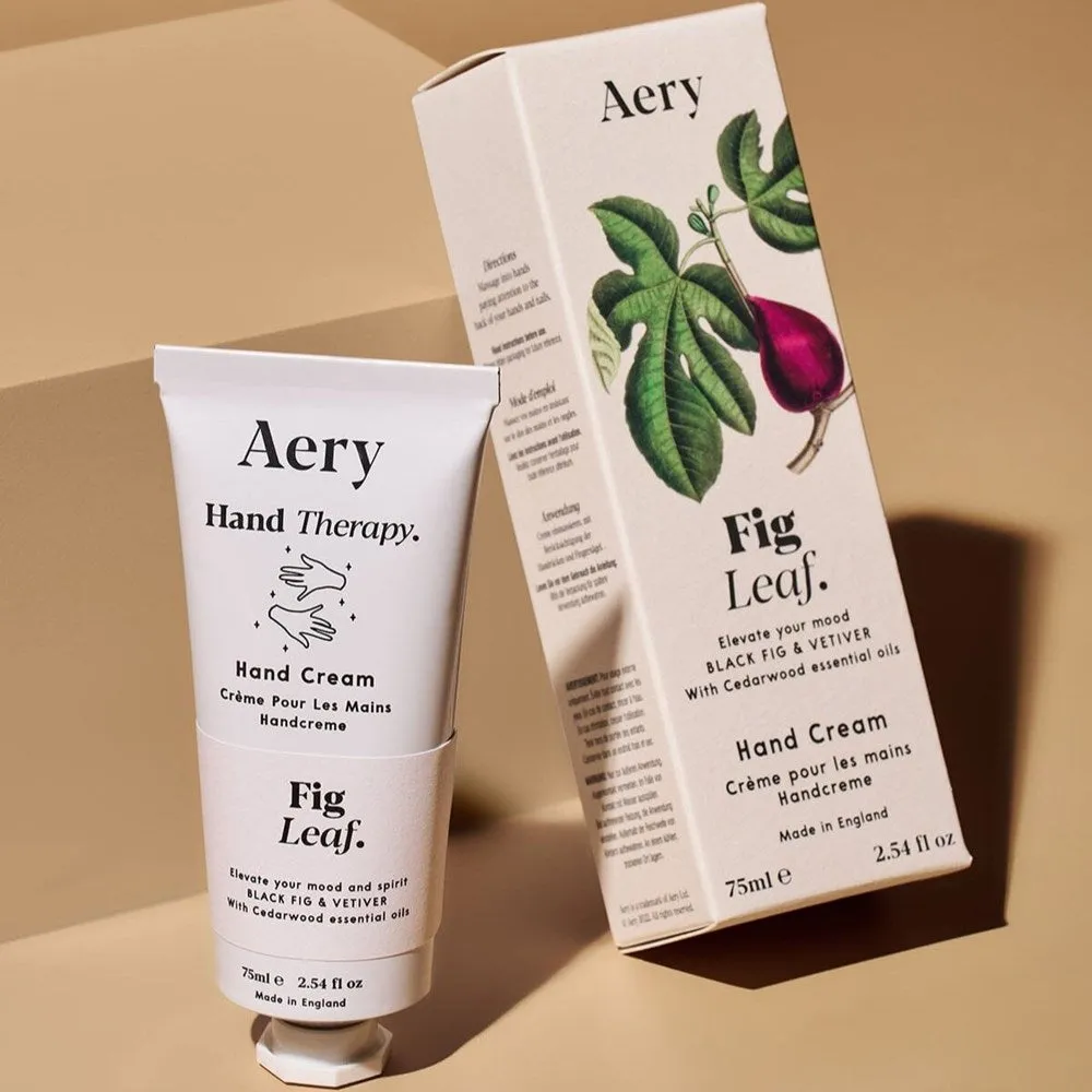 Aery Living: Botanical Hand Cream Fig Leaf