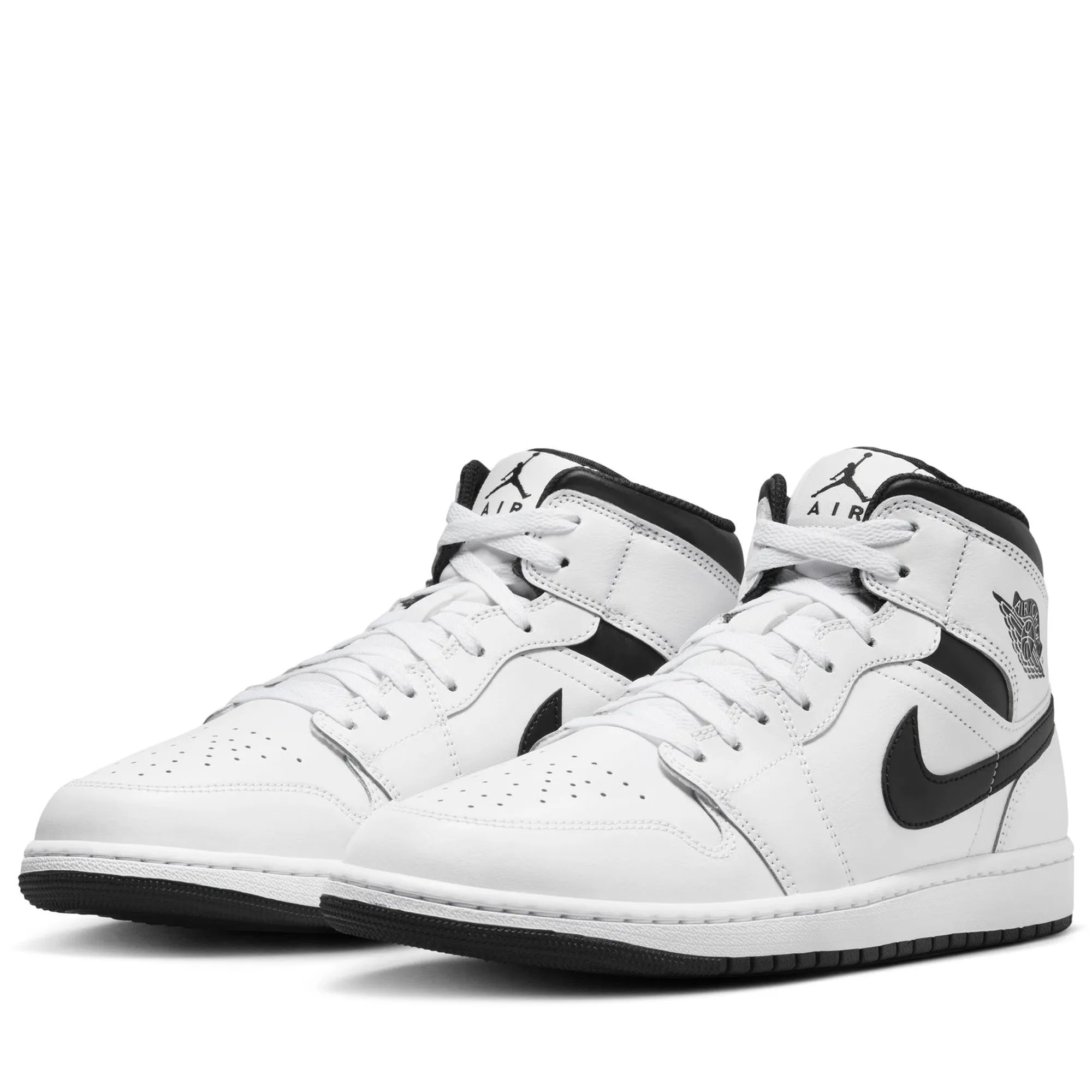 Air Jordan 1 Mid - White/Black