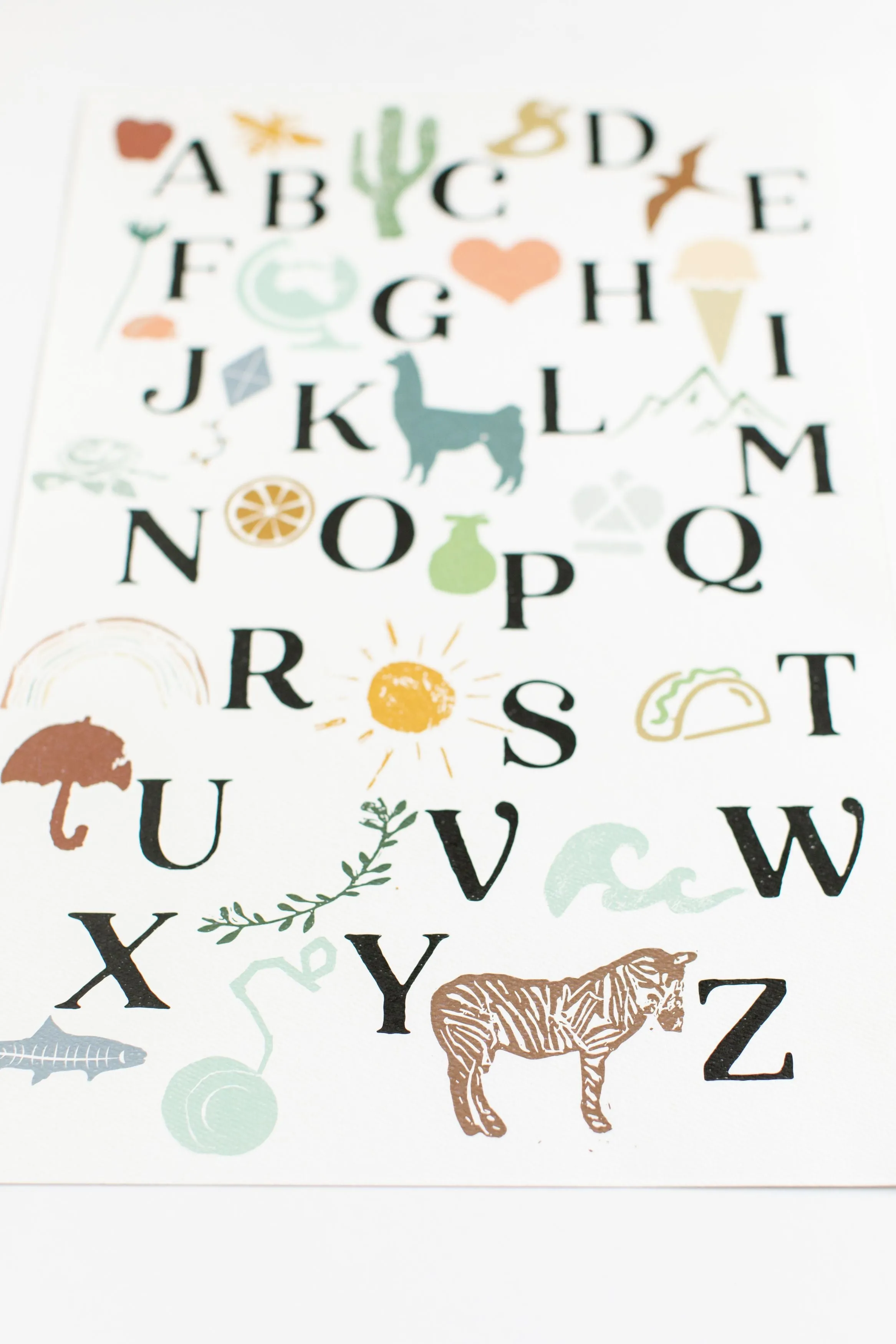 Alphabet Poster | Sanaa Collection