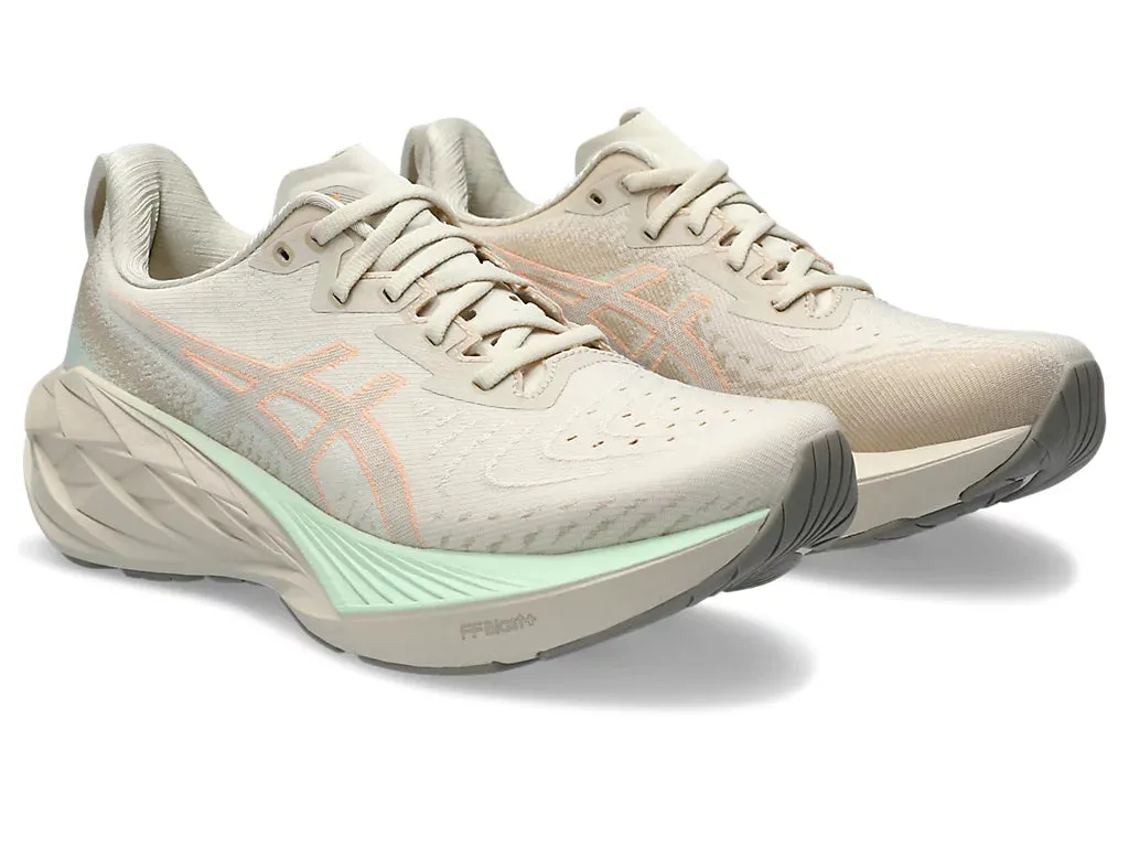 ASICS Novablast 4 (Oatmeal/Moonrock) - Women's