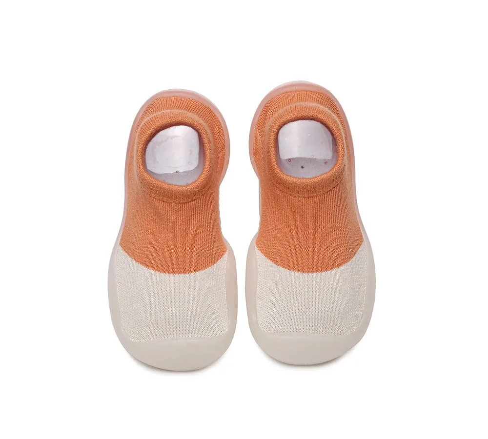 Baby Knit Bootie Anti-slip Sole Luca