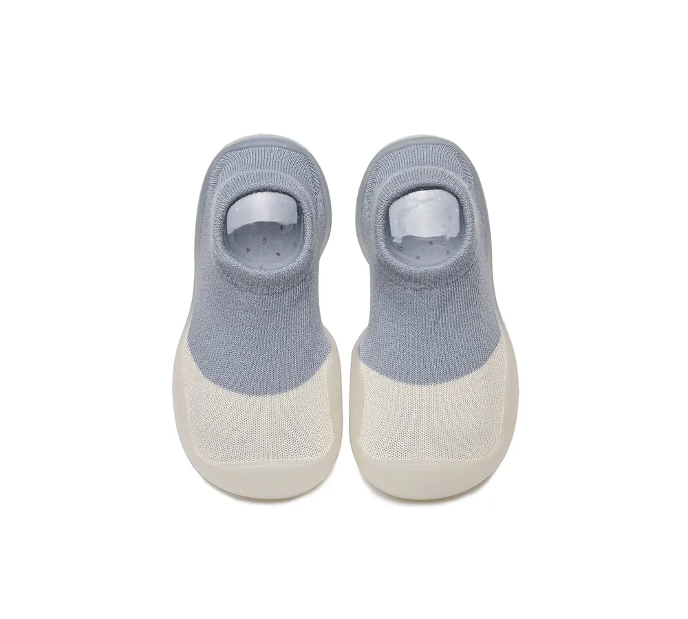 Baby Knit Bootie Anti-slip Sole Luca