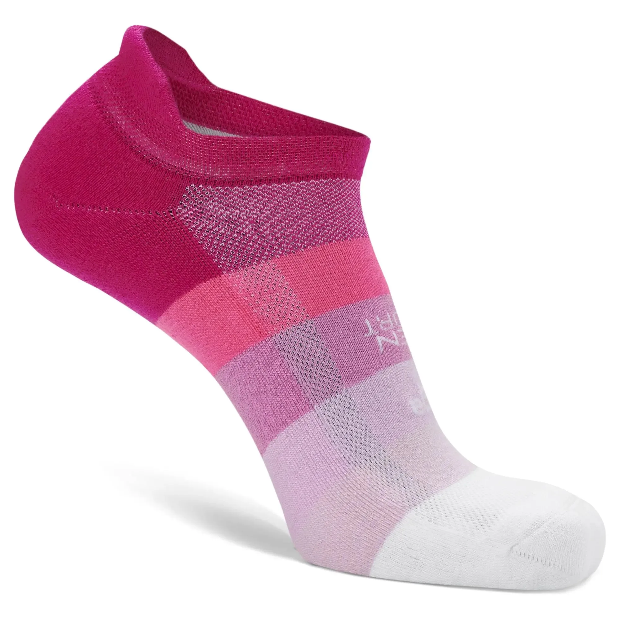 Balega Hidden Comfort No Show Tab Neon Pink Socks