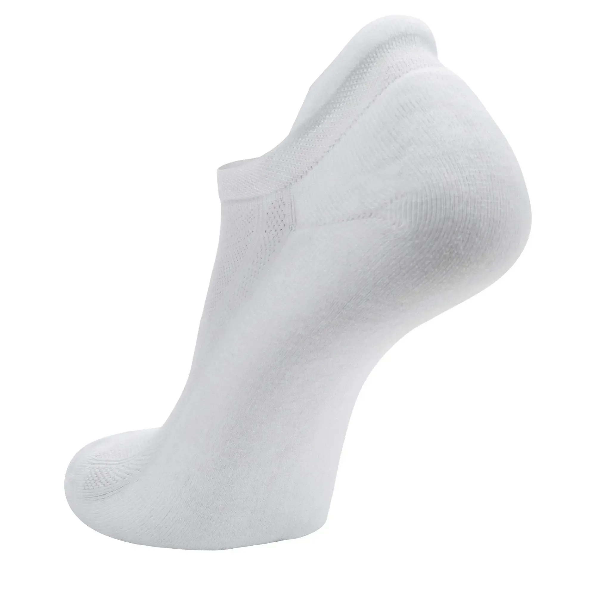 Balega Hidden Comfort No Show Tab Socks (White)