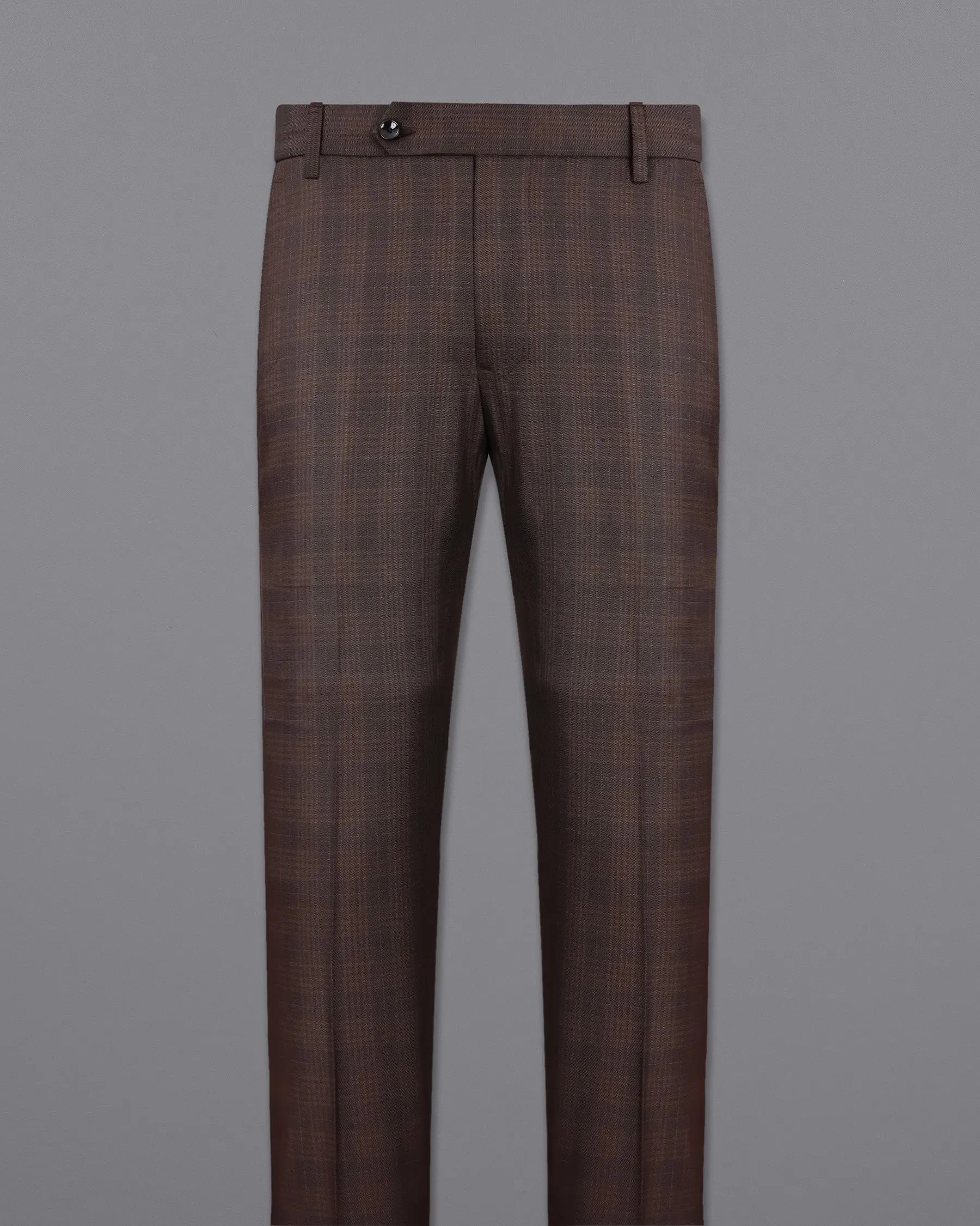 Birch Brown Plaid Pant