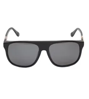 BMW Men Smoke Grey Square Sunglasses