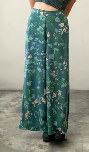 Bougainvillea Moss Wide Leg Pants, 3 sizes