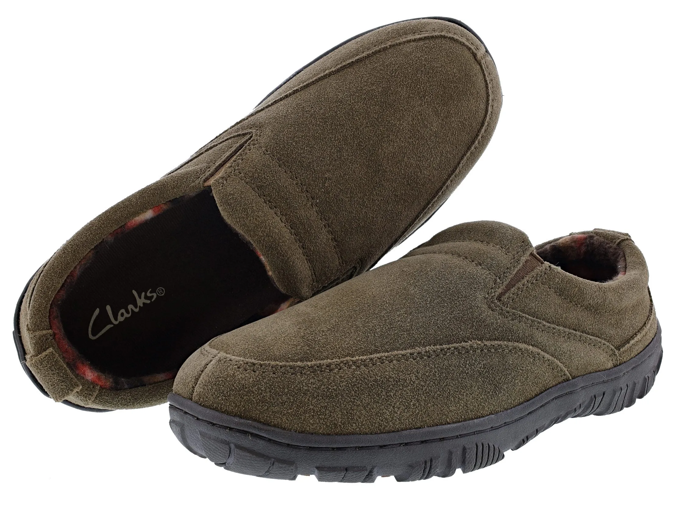 Clarks Men's Josh Indoor & Outdoor Winter Slippers