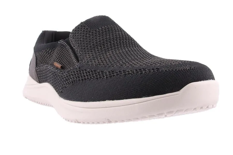 CONWAY KNIT-SLIP ON DARK GREY