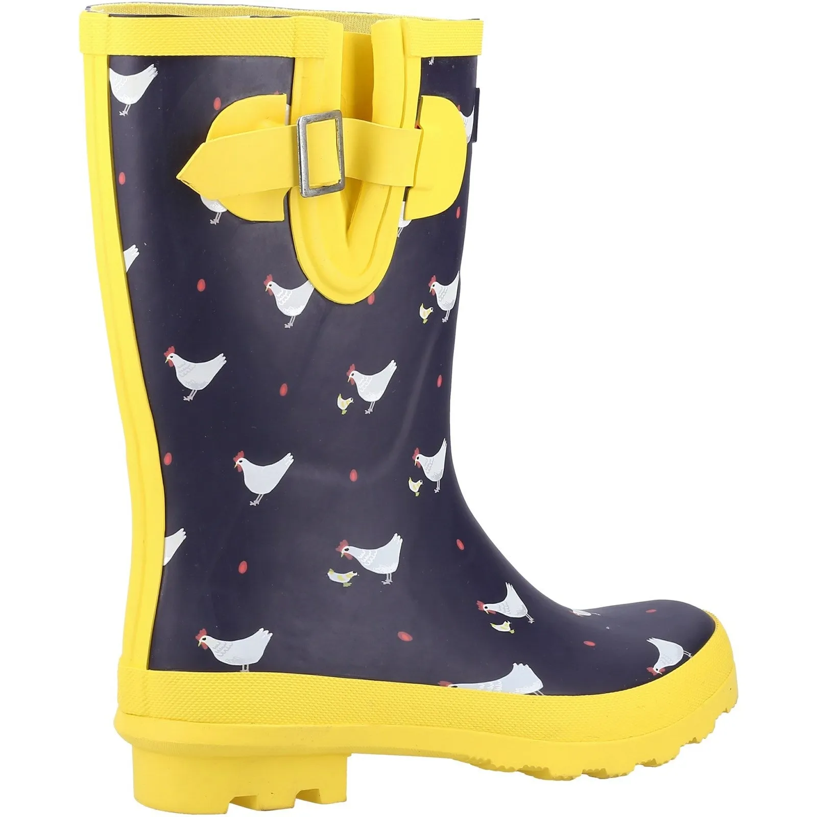 Cotswold Farmyard Womens Printed Mid Wellington