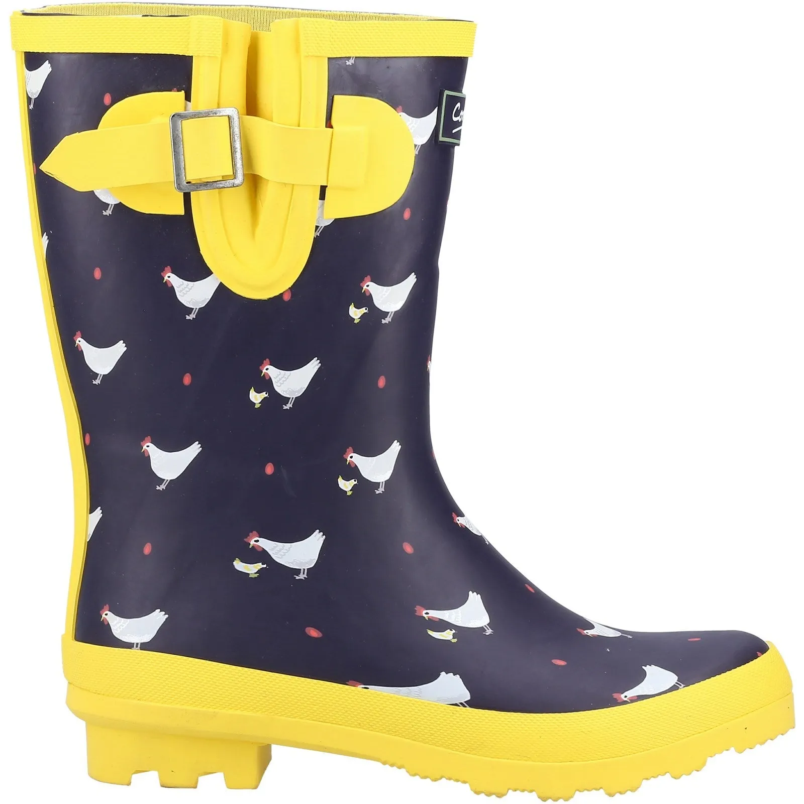 Cotswold Farmyard Womens Printed Mid Wellington