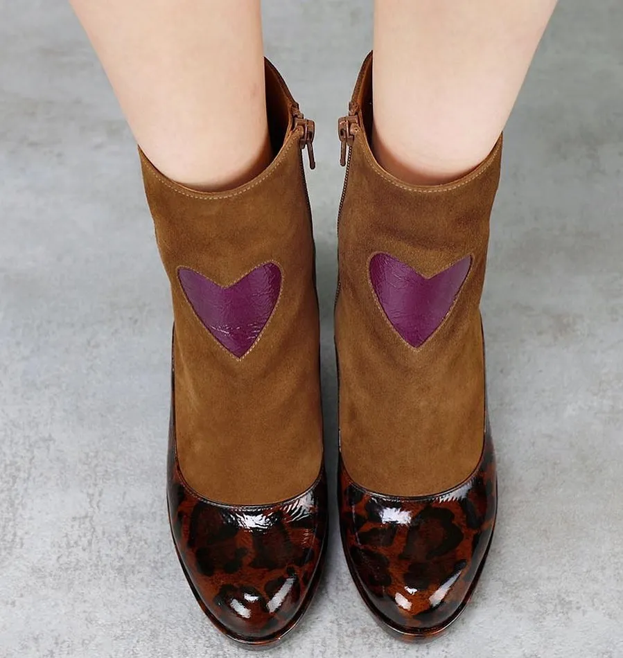 DANLOVE boots by CHIE MIHARA