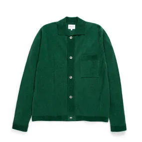 Erik Chenille Jacket - Bottle Green