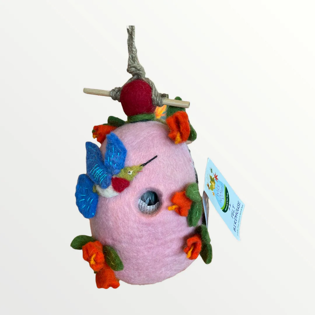 Felt Bird House