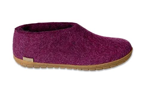 glerups Shoe Cranberry Rubber