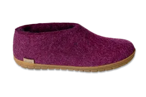 glerups Shoe Cranberry Rubber