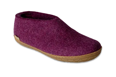 glerups Shoe Cranberry Rubber