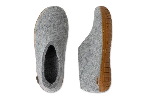 glerups Shoe Grey Rubber