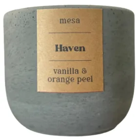 Haven Concrete Soy Candle