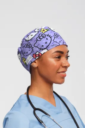 Hello Kitty Printed Scrub Hat