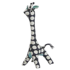 Indigo Scrappy Patchwork Baby Giraffe