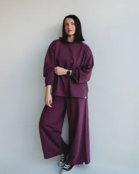 Ivy Relax Plum Sweatshirt