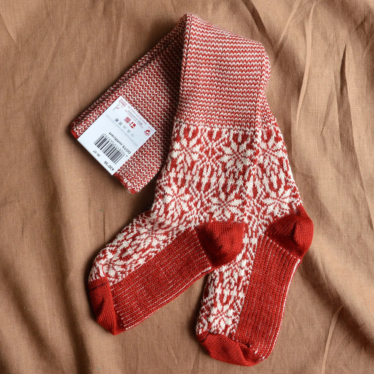 Kneehigh Hygge Fairisle Organic Wool Socks (Adults 36-41) *Returning 2025