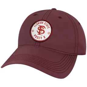 Legacy FS Florida State Posey 8 Patch Cool Fit Adjustable Cap - Burgundy