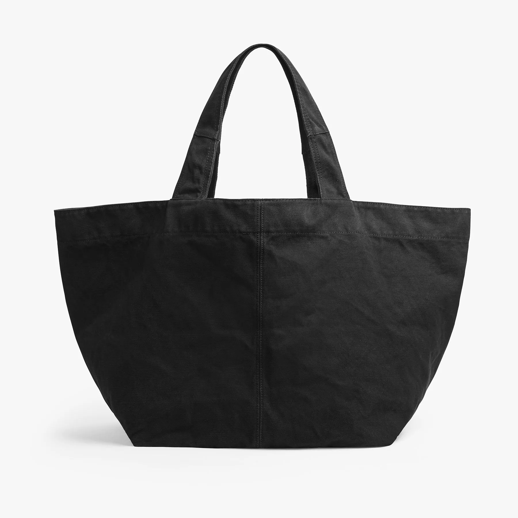 Loma Large Slouchy Canvas Tote - Charcoal