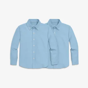 Long sleeve Oxford shirt 2-pack