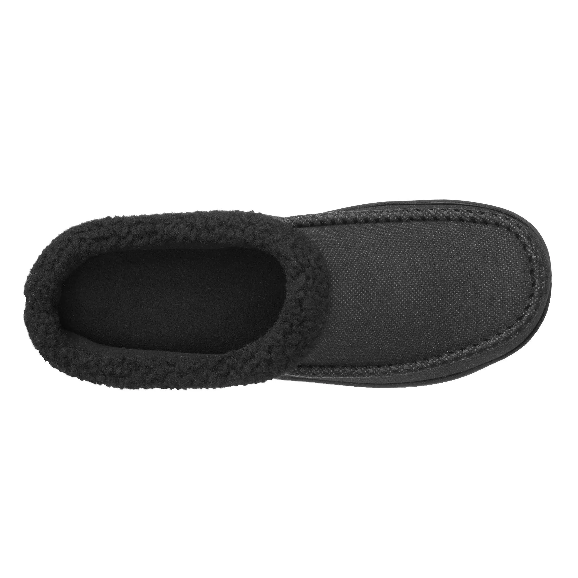 Men's Brushed Knit Plaid Lewis Clog Slippers