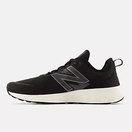 Men's Fresh Foam SPT D Fit -  Black with White