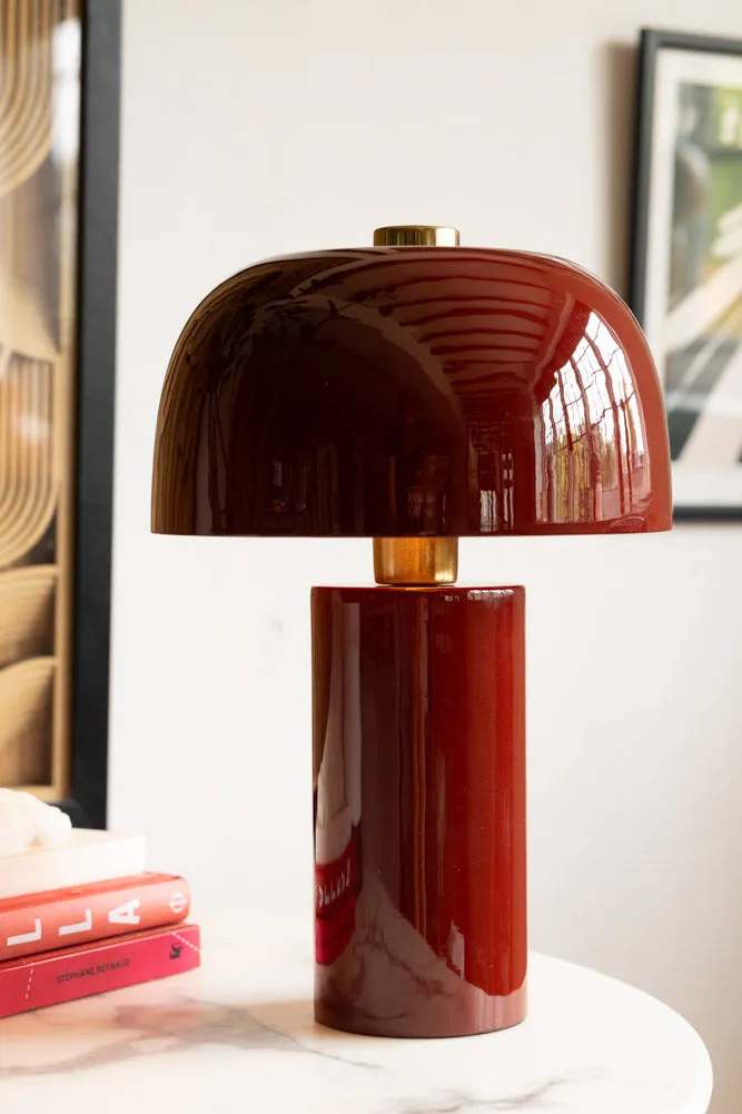 Modern Rosso Red Table Lamp