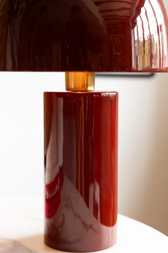 Modern Rosso Red Table Lamp