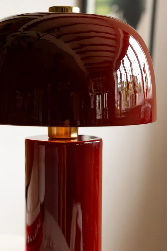 Modern Rosso Red Table Lamp