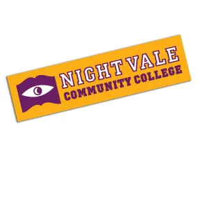 Night Vale Community College Bumper Sticker