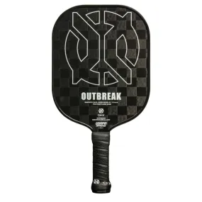 Onix Outbreak Medium Weight Pickleball Paddle (7.8-8.2 Oz) [Black]