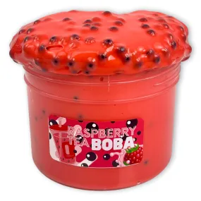 Raspberry Boba Tea