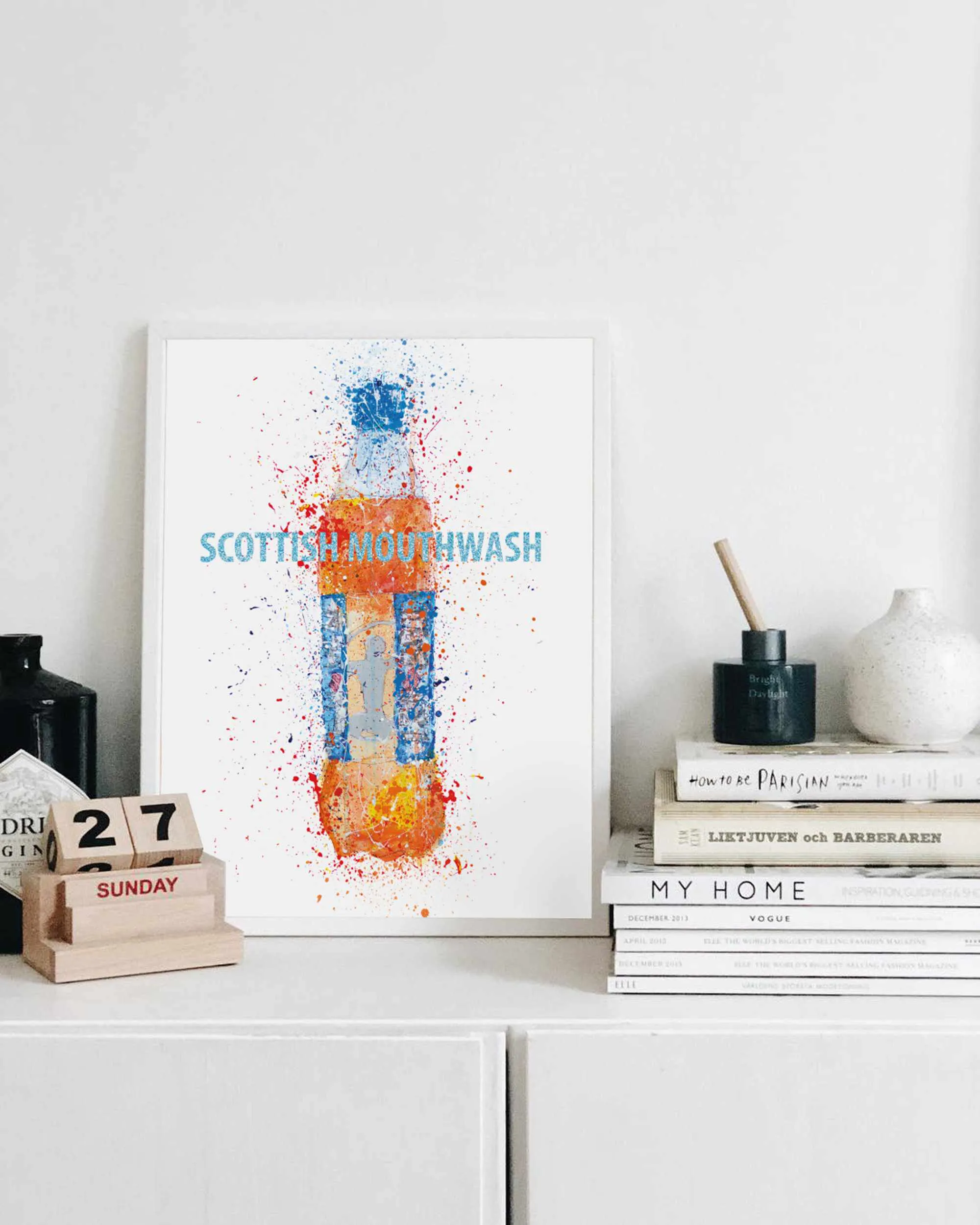 Scottish Mouthwash Print