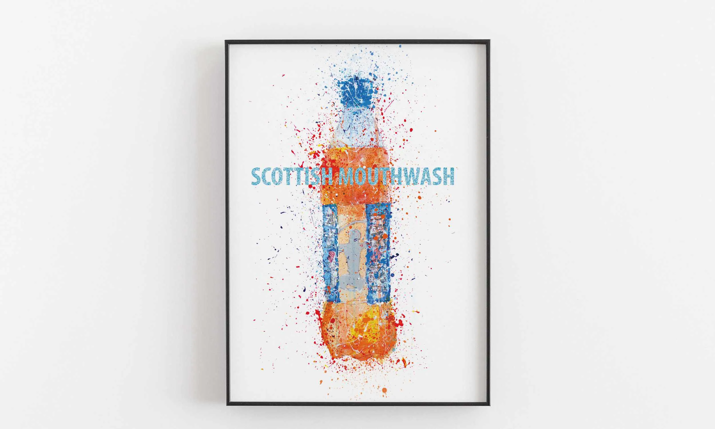 Scottish Mouthwash Print