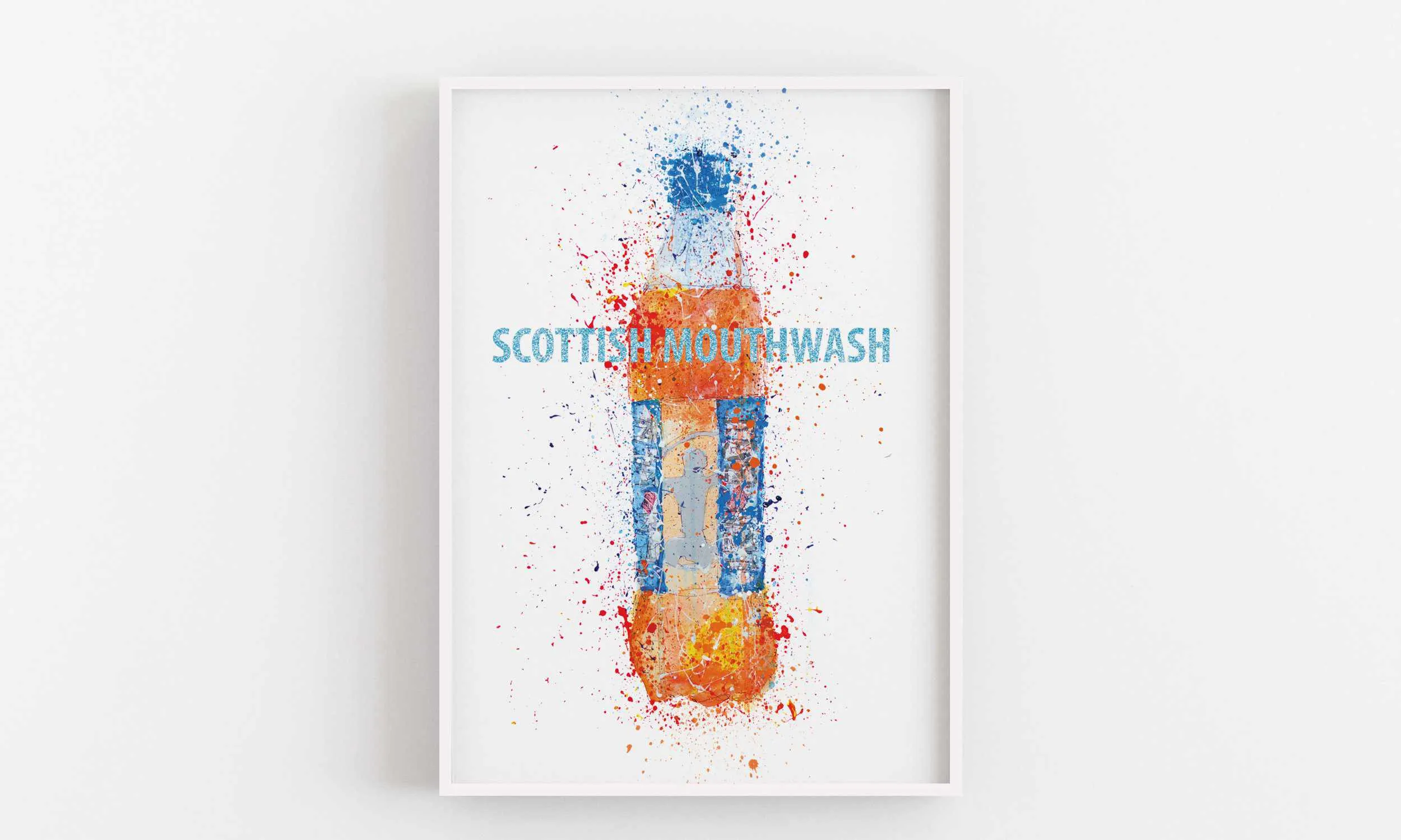 Scottish Mouthwash Print