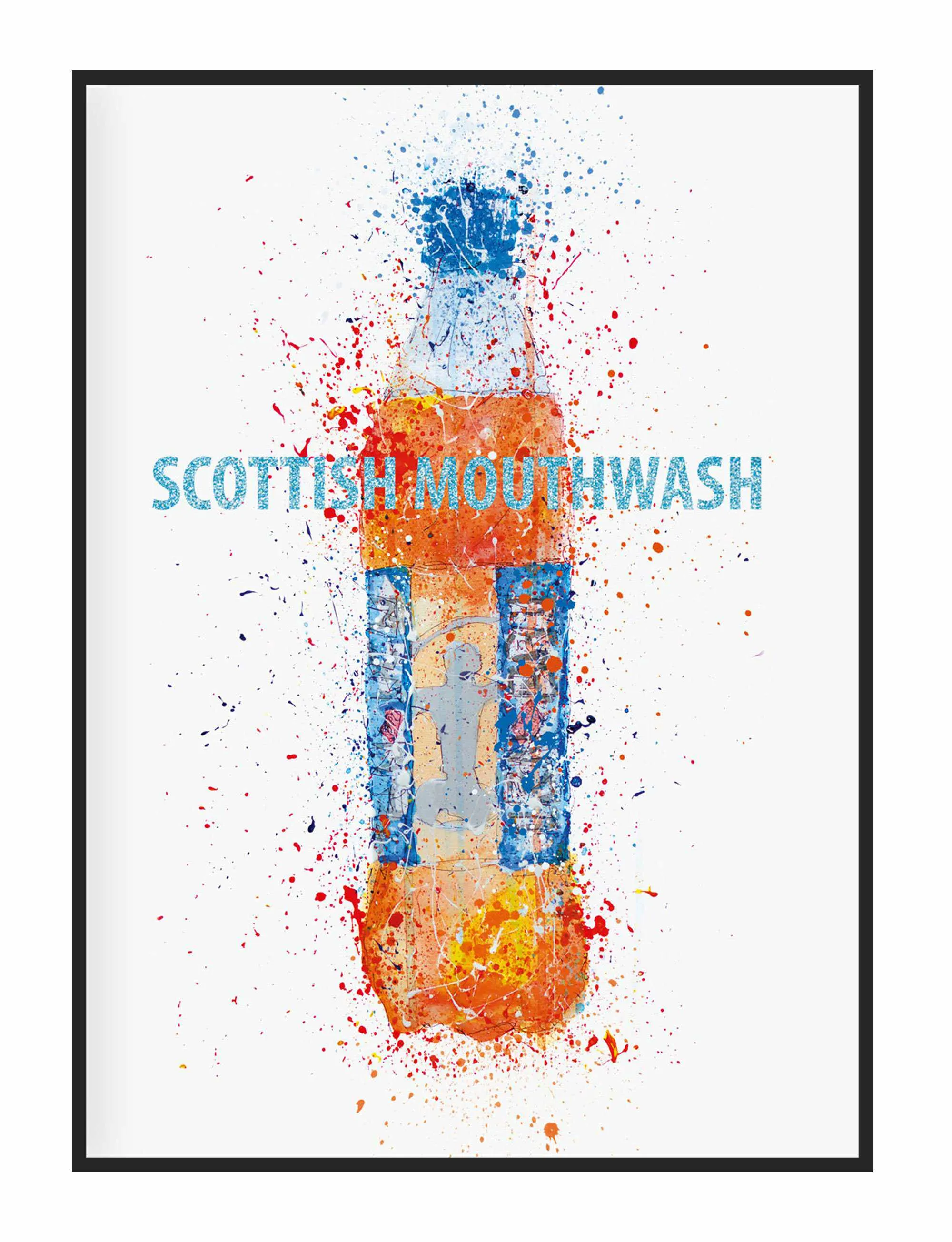 Scottish Mouthwash Print