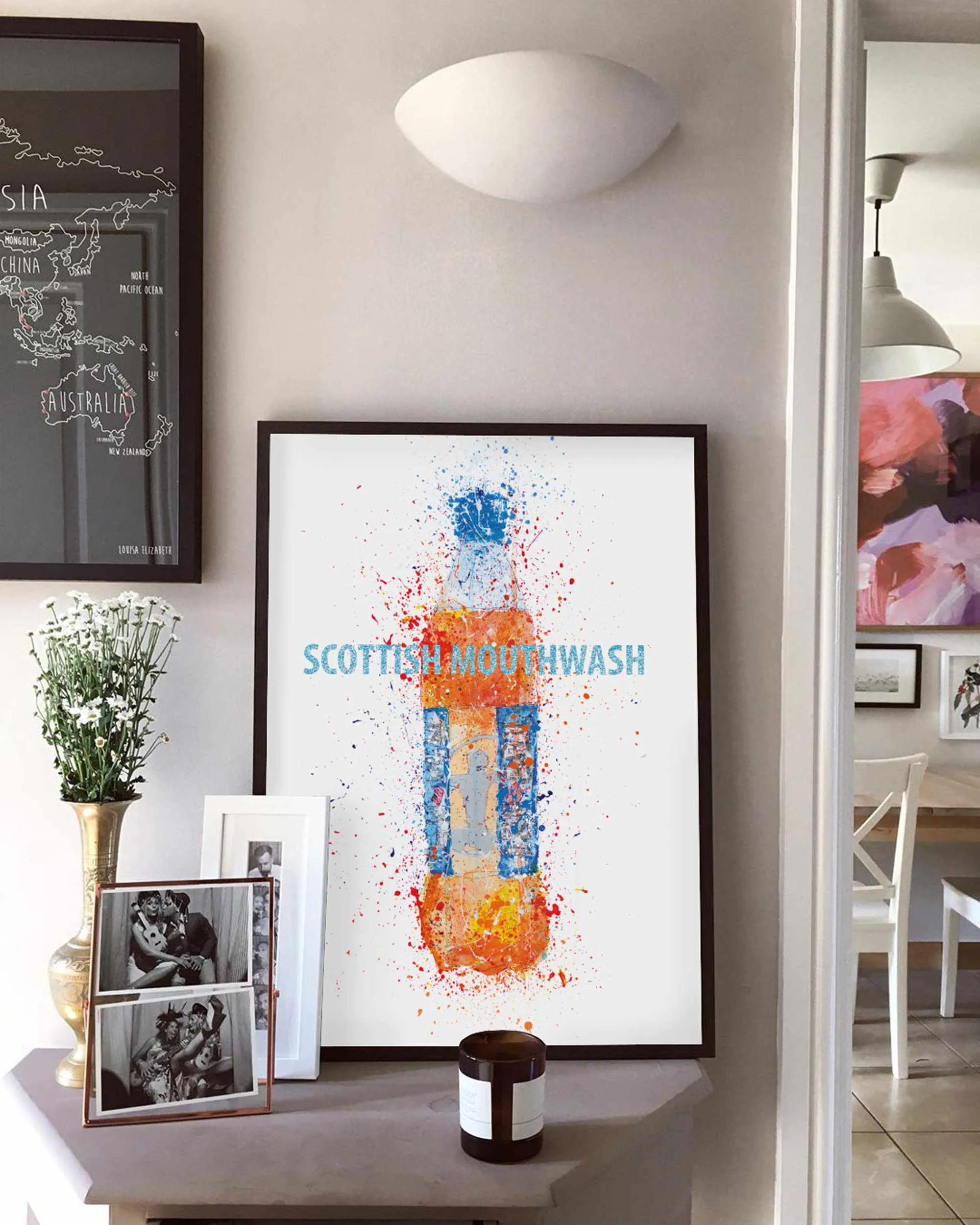 Scottish Mouthwash Print