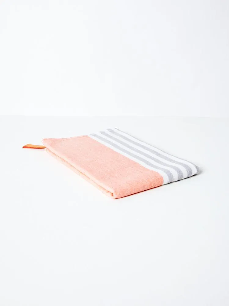 Square Towel, Orange