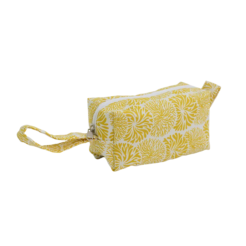 Tumbleweed Yellow Cosmetic Case, Small