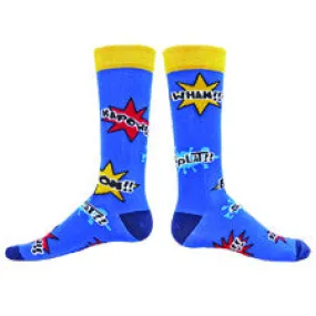 Wright Avenue Mens Super Hero Sock